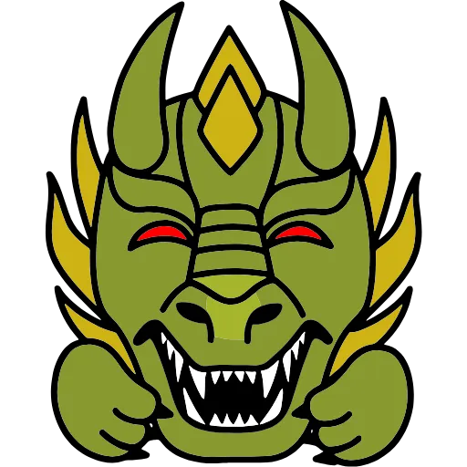 🐲 Эмодзи «DRAGON .» для Telegram