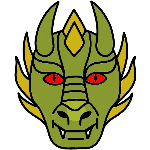 🐉 Эмодзи «DRAGON .» для Telegram