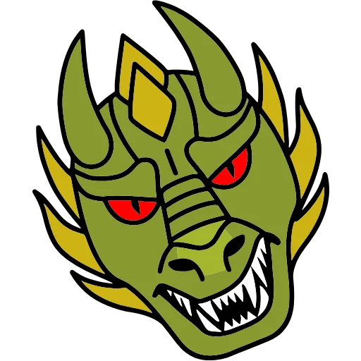 🐲 Эмодзи «DRAGON .» для Telegram
