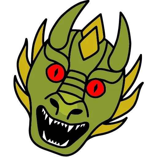 🐉 Эмодзи «DRAGON .» для Telegram
