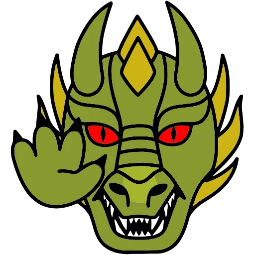 Стикерпак DRAGON . для Telegram