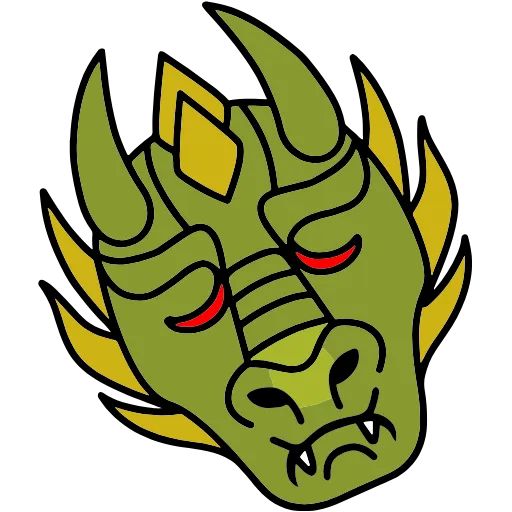 🐉 Эмодзи «DRAGON .» для Telegram