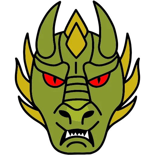 🐉 Эмодзи «DRAGON .» для Telegram