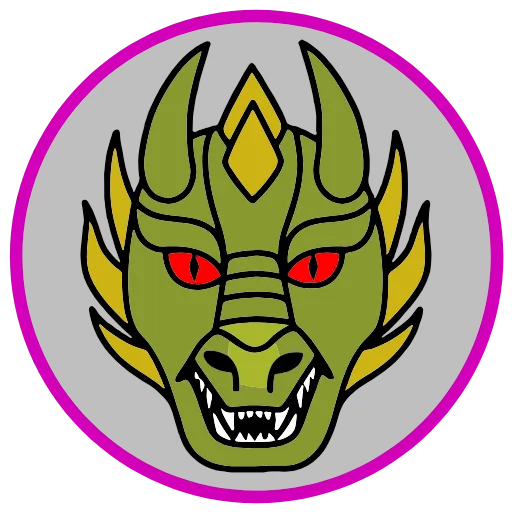 ⚫️ Эмодзи «DRAGON .» для Telegram