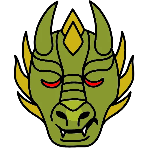 🐲 Эмодзи «DRAGON .» для Telegram