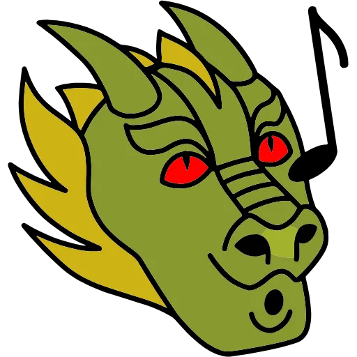 🐲 Эмодзи «DRAGON .» для Telegram