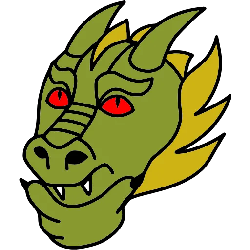 🐲 Эмодзи «DRAGON .» для Telegram