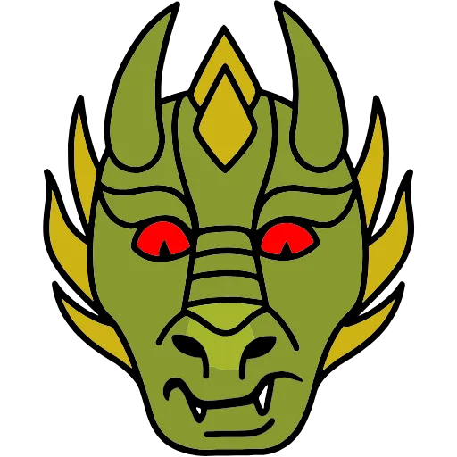 🐲 Эмодзи «DRAGON .» для Telegram