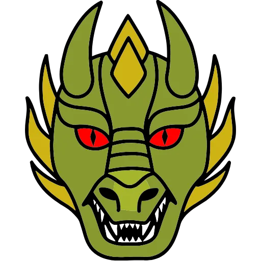 🐉 Эмодзи «DRAGON .» для Telegram