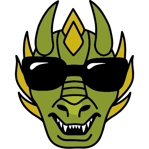 🐉 Эмодзи «DRAGON .» для Telegram