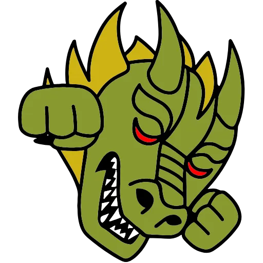 🐉 Эмодзи «DRAGON .» для Telegram