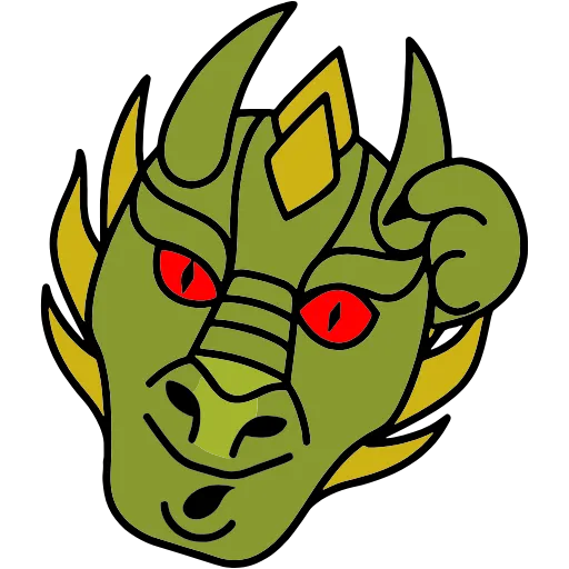 🐉 Эмодзи «DRAGON .» для Telegram