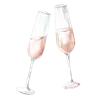 🥂 Эмодзи «Drawings» для Telegram