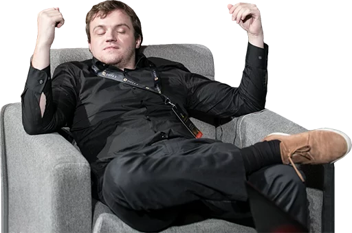 😴 Стикер «Андрей Dread Голубев» для Telegram