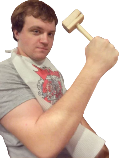 👊 Стикер «Андрей Dread Голубев» для Telegram