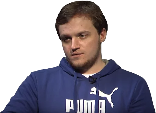 😐 Стикер «Андрей Dread Голубев» для Telegram