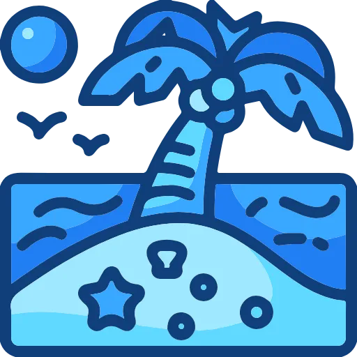 🏝 Эмодзи «Dreamocean» для Telegram