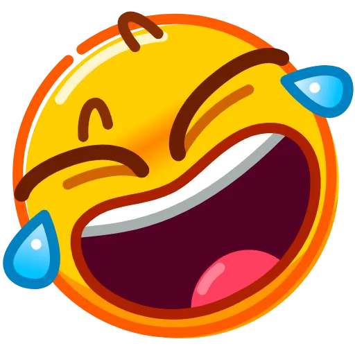 🤣 Стикер «Droll Emoji» для Telegram