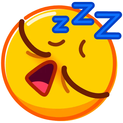 😴 Стикер «Droll Emoji» для Telegram