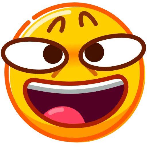 Стикерпак Droll Emoji для Telegram — скачать
