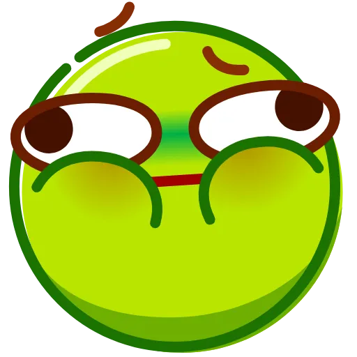 🤢 Стикер «Droll Emoji» для Telegram