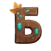 🔠 Эмодзи «druid letters» для Telegram