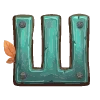 🔠 Эмодзи «druid letters» для Telegram