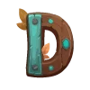 🔠 Эмодзи «druid letters» для Telegram