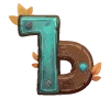 🔠 Эмодзи «druid letters» для Telegram