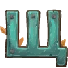 🔠 Эмодзи «druid letters» для Telegram