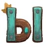 🔠 Эмодзи «druid letters» для Telegram