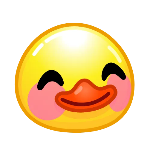 😊 Эмодзи «Смайлы Duck Emoji - #official» для Telegram