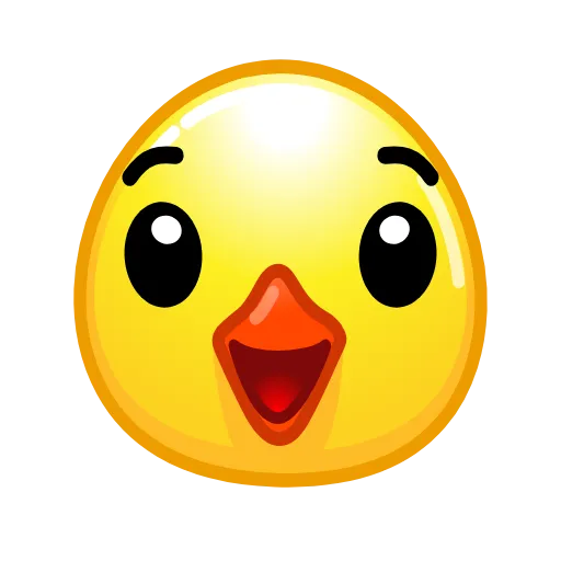 😌 Эмодзи «Смайлы Duck Emoji - #official» для Telegram