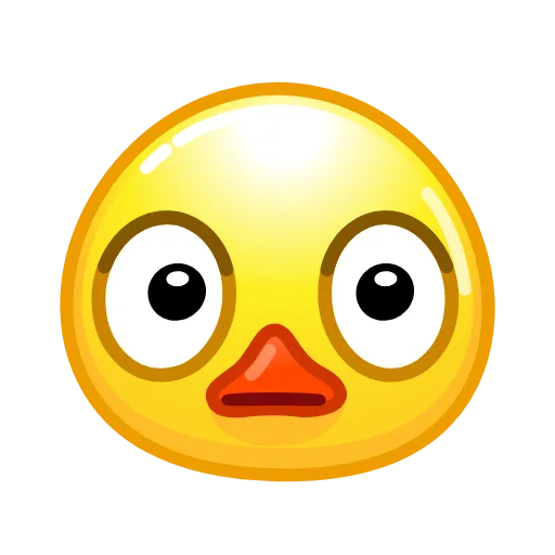 🙄 Эмодзи «Смайлы Duck Emoji - #official» для Telegram