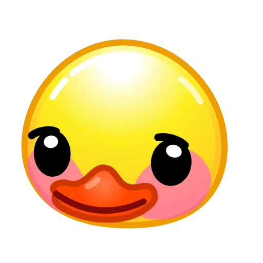 ☺️ Эмодзи «Смайлы Duck Emoji - #official» для Telegram