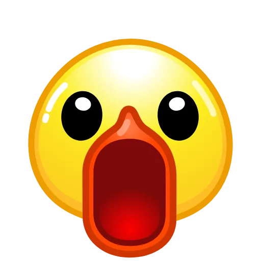 😮 Эмодзи «Смайлы Duck Emoji - #official» для Telegram