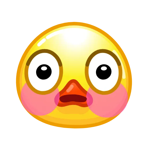 😳 Эмодзи «Смайлы Duck Emoji - #official» для Telegram