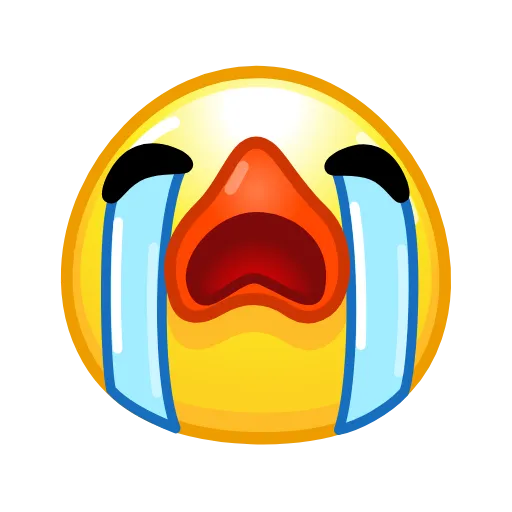 😭 Эмодзи «Смайлы Duck Emoji - #official» для Telegram