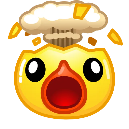 🤯 Эмодзи «Смайлы Duck Emoji - #official» для Telegram