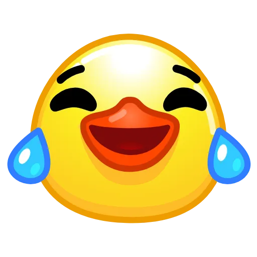 😂 Эмодзи «Смайлы Duck Emoji - #official» для Telegram