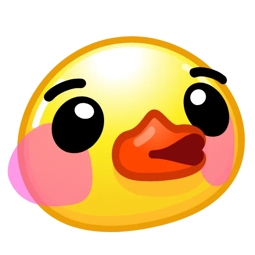 😚 Эмодзи «Смайлы Duck Emoji - #official» для Telegram