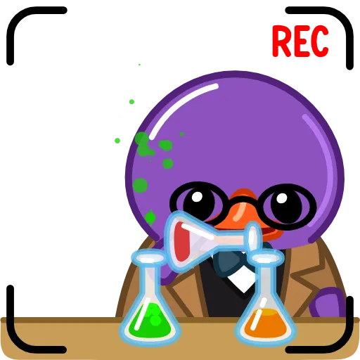 🪄 Эмодзи «Duck Purple» для Telegram