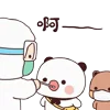 😷 Эмодзи «Dudu &amp; Bubu» для Telegram
