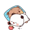 😮‍💨 Эмодзи «Dudu &amp; Bubu» для Telegram