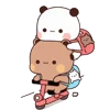 🛴 Эмодзи «Dudu &amp; Bubu» для Telegram