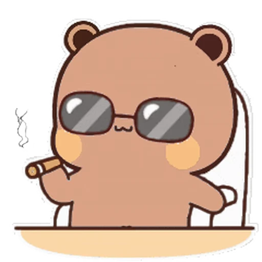 😎 Стикер «Dudu and Bubu 10» для Telegram