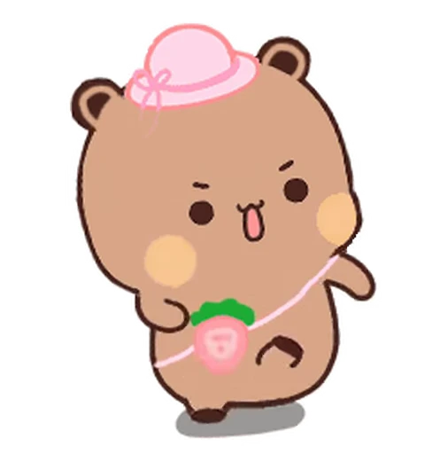 🚶‍♂️ Стикер «Dudu and Bubu 10» для Telegram