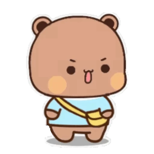 🚶 Стикер «Dudu and Bubu 10» для Telegram