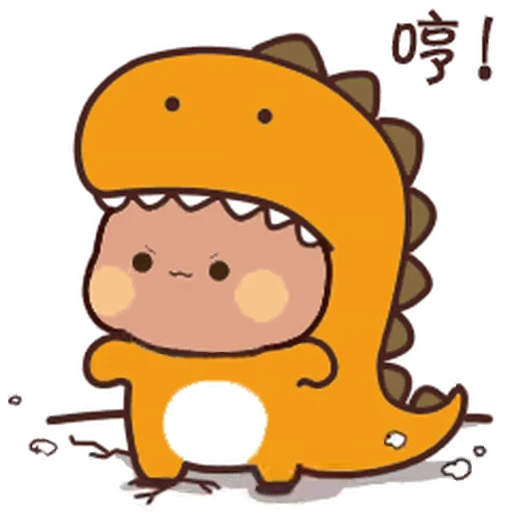😡 Стикер «Dudu and Bubu 4» для Telegram