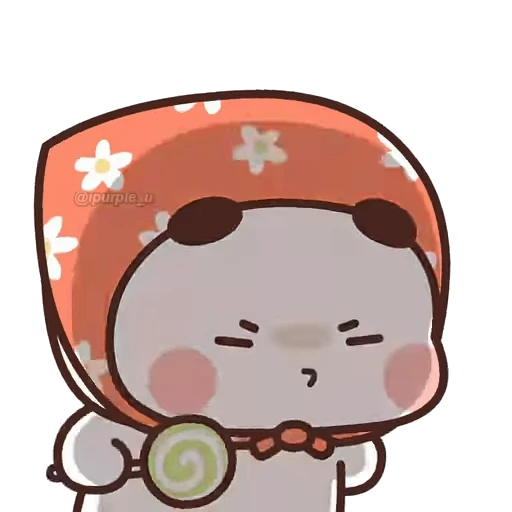 🍭 Стикер «Dudu and Bubu 4» для Telegram